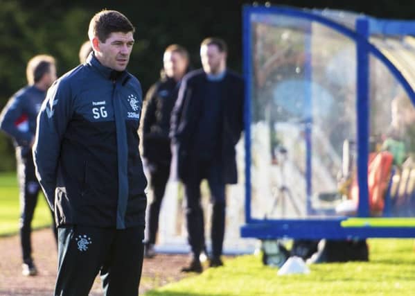 Rangers manager, Steven Gerrard. Picture: SNS/Bill Murray