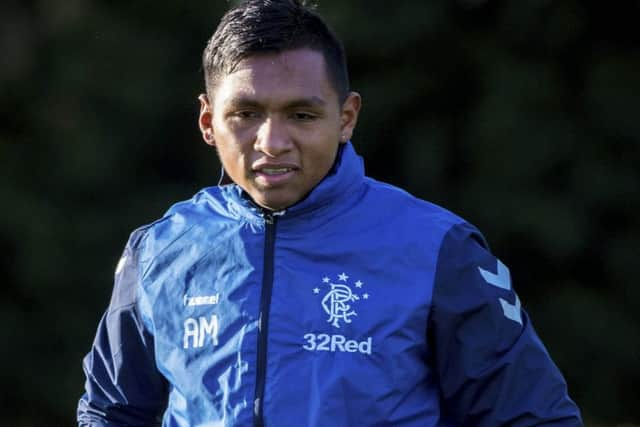 Rangers' Alfredo Morelos. Picture: Bill Murray/SNS