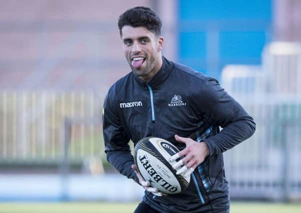Adam Hastings has the nerve to play who dares wins rugby. Picture: Paul Devlin/SNS/SRU