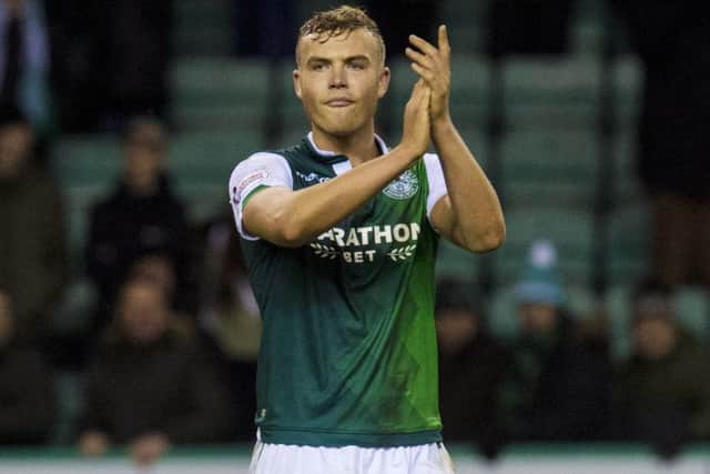 Ryan Porteous has joined Hibs' injury list. Picture: SNS.