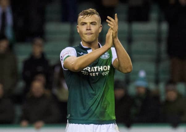 Ryan Porteous has joined Hibs' injury list. Picture: SNS.