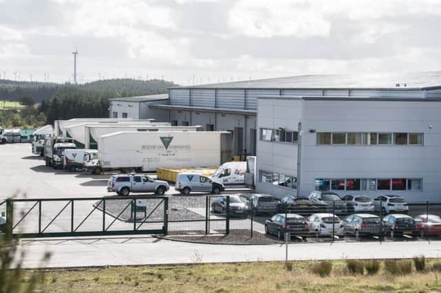 Around 150 staff at its depot in Shotts, North Lanarkshire, were told on Thursday that the company would cease trading. Picture: John Devlin