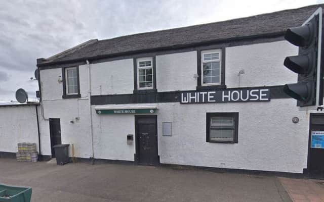 The incident took place near the White House pub in Holytown. Picture: Google