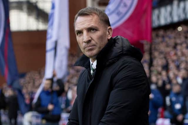 Celtic manager Brendan Rodgers. Pic: SNS/Craig Williamson
