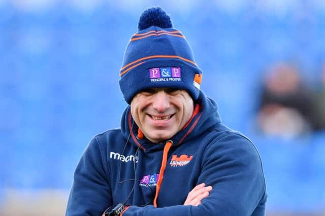 Edinburgh head coach Richard Cockerill. Picture: SNS