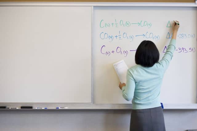 One teacher received a pay-out of £50,000 after being signed off work for stress
