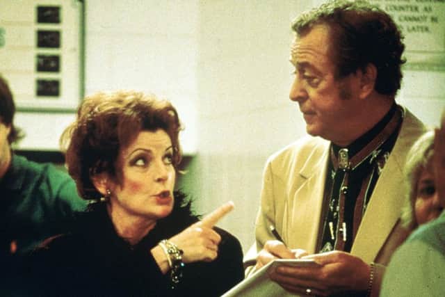 Blethyn with Michael Caine in Little Voice, 1998