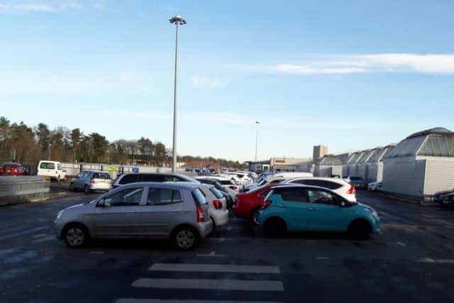 The car parks at The Centre Cumbernauld will be covered by automatic number plate recognition technology