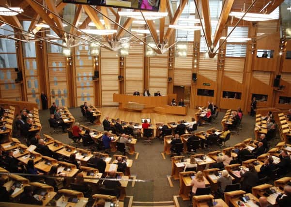 MSPs could be banned from having a second job under proposals which will be considered at the Scottish Parliament. Picture: Scottish Parliament