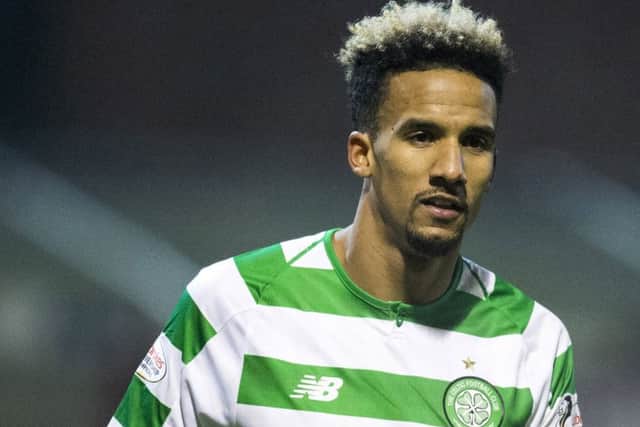 Scott Sinclair in action for Celtic.