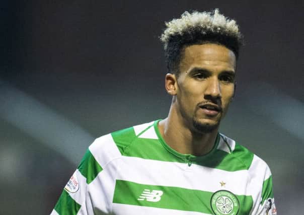 Scott Sinclair in action for Celtic.