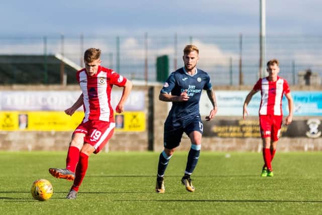 East Fife FC vs Partick Thistle taken at Bayview Stadium on 2018 9 8 by Euan Kennedy