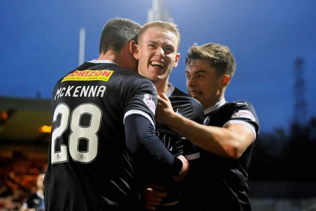 Falkirk drew 1-1 with partick Thistle. Pictures: Michael Gillen.