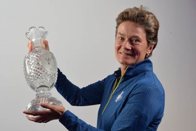 Catriona Matthew is set to lead her Solheim Cup team to glory at Gleneagles. Picture: Getty.