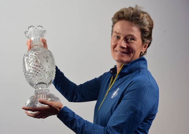 Catriona Matthew is set to lead her Solheim Cup team to glory at Gleneagles. Picture: Getty.