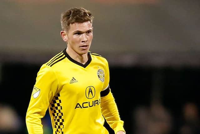 Wil Trapp in action for Columbus Crew against Toronto at the MAPFRE Stadium in November, 2017. Picture: Getty Images