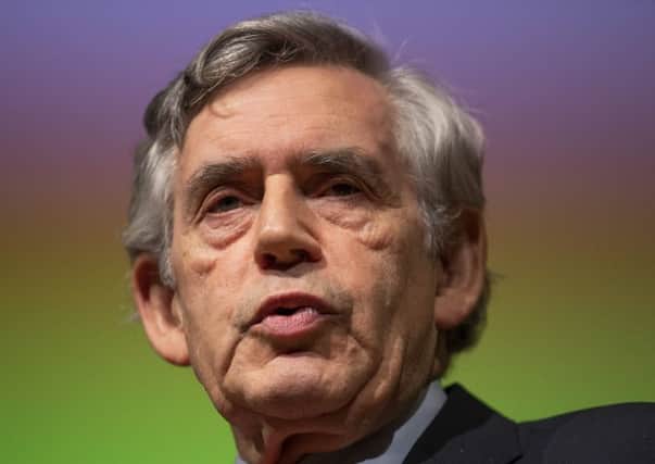 Gordon Brown.  (Photo by Dan Kitwood/Getty Images)