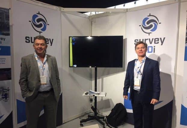 Tom Bryce (left) and Alan Bell see 'huge' potential in the decommissioning sector. Picture: contributed.