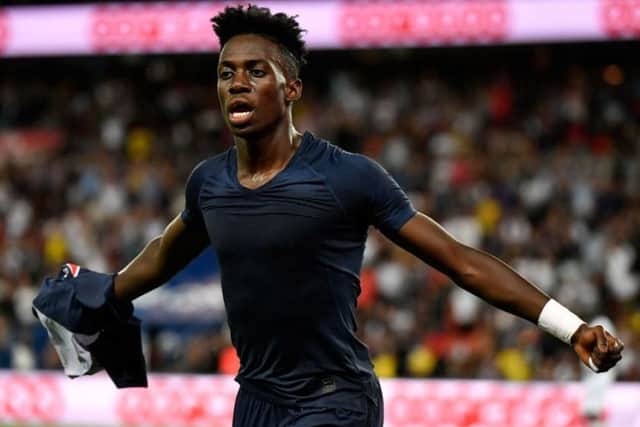 US forward Tim Weah made a name for himself with a hat-trick against Paraguay in 2017. Picture: GERARD JULIEN/AFP/Getty