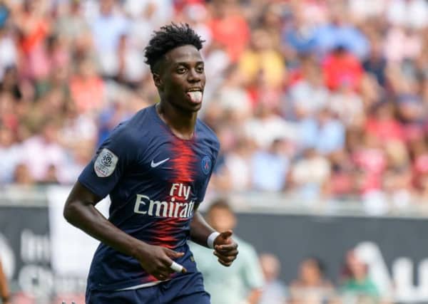 There are high hopes for Timothy Weah at Celtic. Picture: JURE MAKOVEC/AFP/Getty
