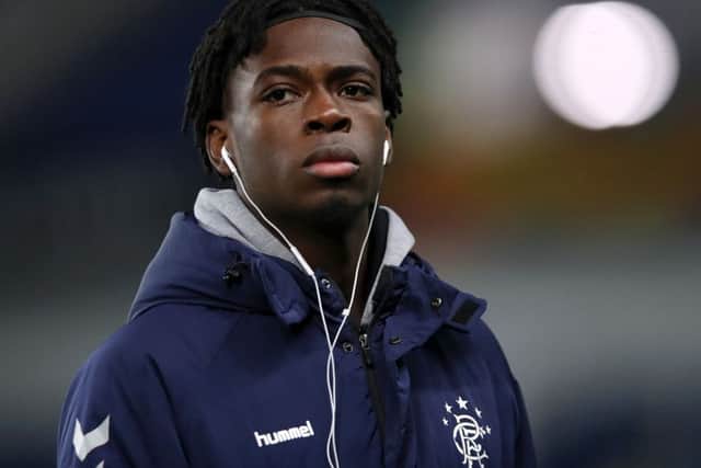 Ovie Ejaria during his time at Rangers. The Liverpool midfielder is now on loan at Reading. Picture: Getty Images