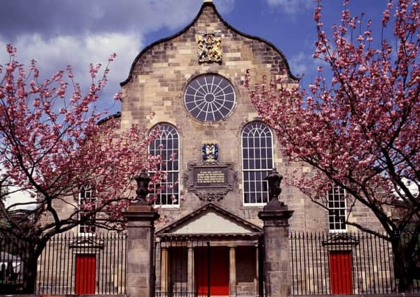 The historic Canongate Kirk, where the Queen worships while staying at the nearby Palace of Holyroodhouse. Pictures: Contributed