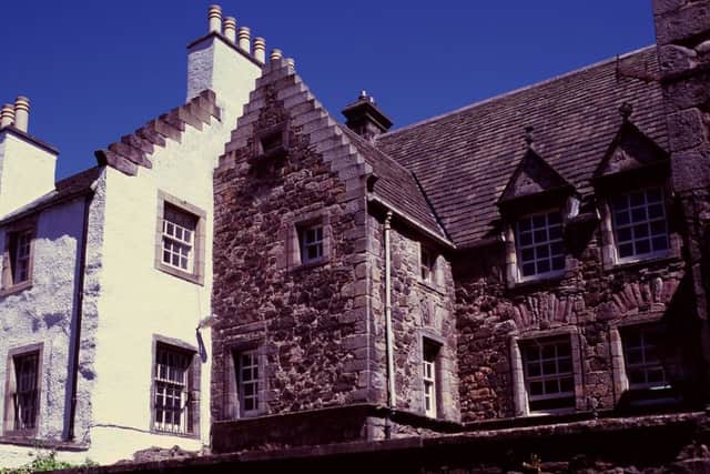 Acheson House was built in 1633 for Sir Archibald Acheson, 1st Baronet, Secretary of State of Scotland for King Charles I