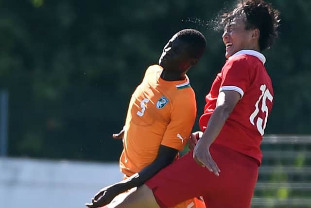 Vakoun Issouf Bayo featuring for Ivory Coast at the Toulon Tournament in 2015. Picture: Getty