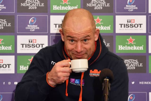 Edinburgh head coach Richard Cockerill. Picture: SNS