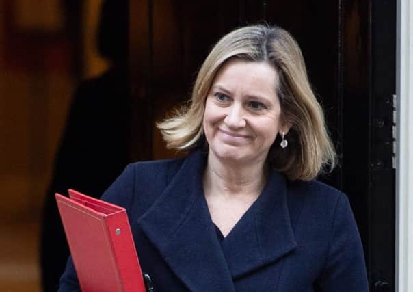 Britain's work and pensions secretary Amber Rudd. Picture: Niklas Halle'n/Getty Images