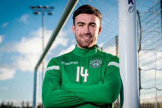 Steven Mallan had a tough act to follow in the Hibs midfield in the shape of John McGinn who left to join Aston Villa for Â£3m. Picture: SNS.
