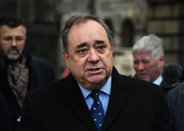 Former First Minister of Scotland Alex Salmond. Picture: Andy Buchanan/AFP/Getty Images