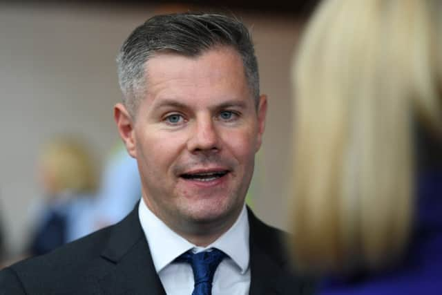 Finance Secretary Derek Mackay