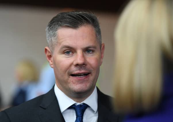 Finance Secretary Derek Mackay