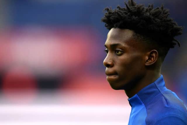 Timothy Weah says he has his father George to thank for 'opening the doors to many opportunities'. Picture: Getty Images