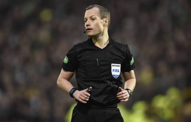 Referee Willie Collum. Picture: SNS