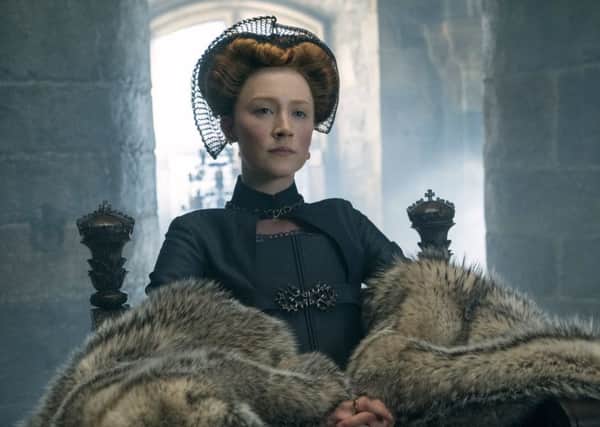 Saoirse Ronan as Mary Stuart in a scene from Mary Queen of Scots. PIC: Liam Daniel/Focus Features via AP