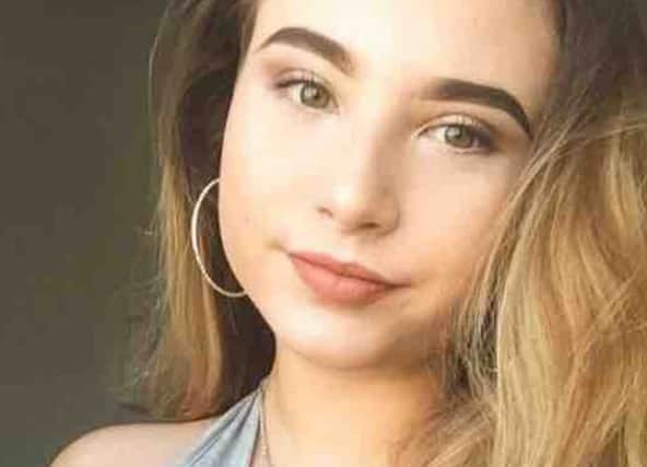 Natalie Merry, 18, died in a house fire in Ayr on Sunday evening