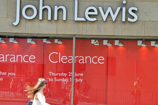 The department store chain booked like-for-like sales growth of just 1% in the seven weeks to 5 January. Picture: Jon Savage
