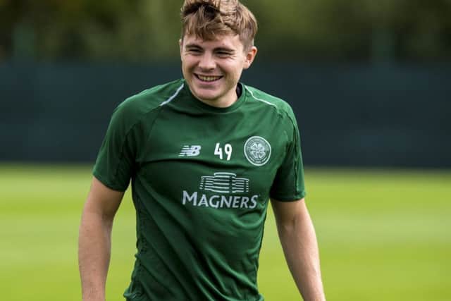 James Forrest is convinced Celtic will bounce back from their defeat in the Old Firm derby. Picture: SNS