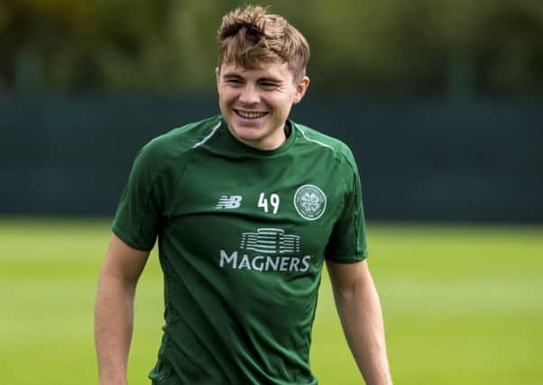 James Forrest is convinced Celtic will bounce back from their defeat in the Old Firm derby. Picture: SNS
