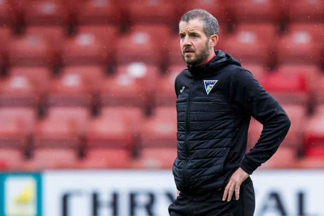 New 
Dunfermline head coach Stevie Crawford. Picture: Ross Parker/SNS