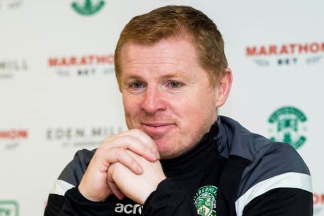 Neil Lennon was asked about Leigh Griffiths, Jason Cummings and Lewis Morgan. Picture: SNS Group