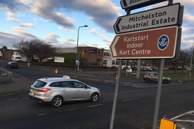 Police to enforce no righ turn at notorious accident black spot in Kirkcaldy.