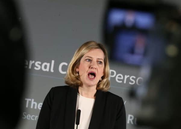 Work and pensions secretary Amber Rudd has been urged to go further on reforming Universal Credit. Picture: Yui Mok/PA Wire
