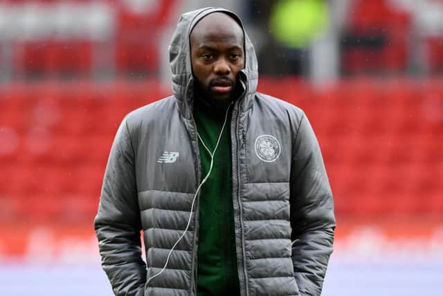Youssouf Mulumbu is one of three Celtic players who has been told he's allowed to move on loan in the January window. Picture: SNS