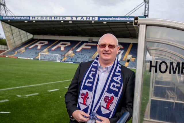 John McGlynn couldnt resist the urge to coach again when he left his scouting role with Celtic and returned to Starks Park Park. Photograph: Kenny Smith/SNS