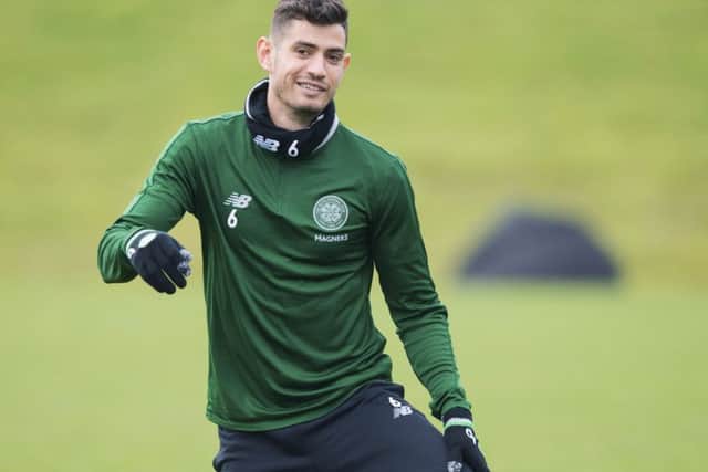 Nir Bitton had never felt so happy when he returned to training. Picture: SNS.