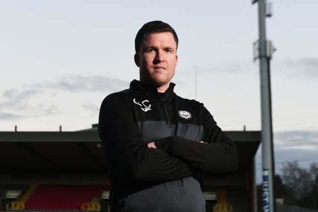 Partick Thistle manager Gary Caldwell. Picture: John Devlin