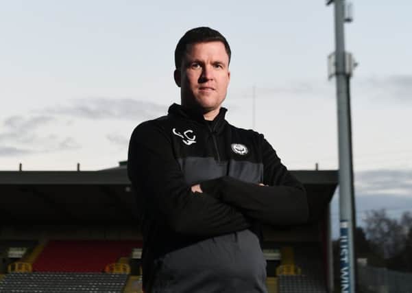 Partick Thistle manager Gary Caldwell. Picture: John Devlin